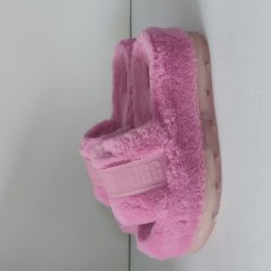 UGG Fluffita Clear Pink Slippers